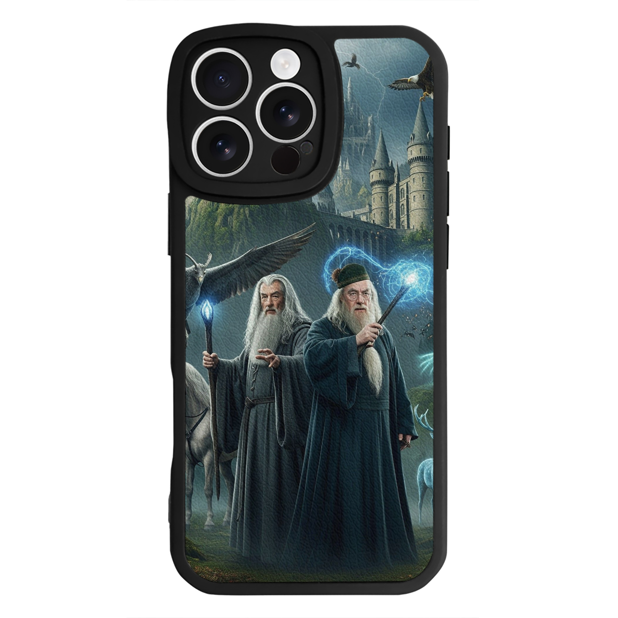 （画像用） Harry Potter ハリー・ポッターシリーズ 【iPhone 16シリーズ対応】シリコンスマホケース（レザー調） 材質：シリコン